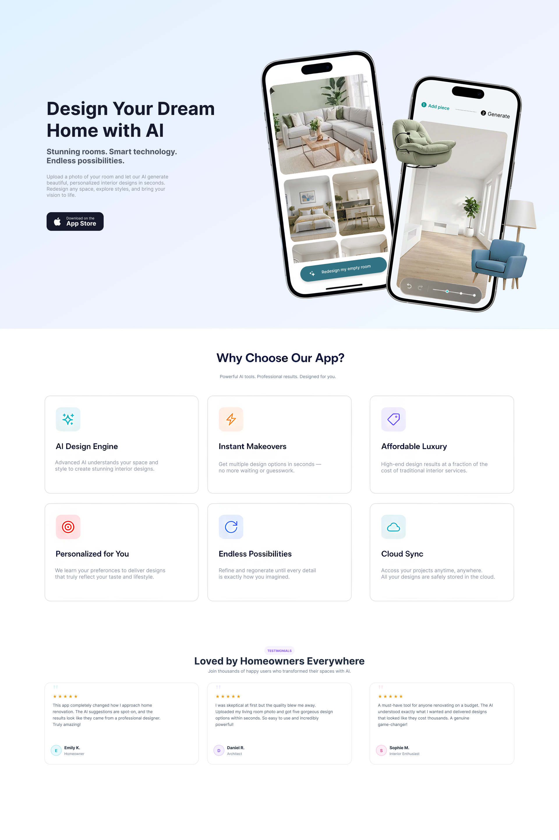Decorly — design your dream home with AI